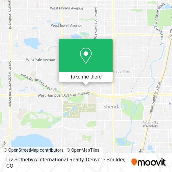 Mapa de Liv Sotheby's International Realty
