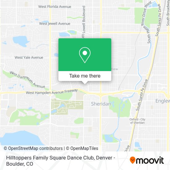 Mapa de Hilltoppers Family Square Dance Club