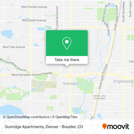 Sunridge Apartments map