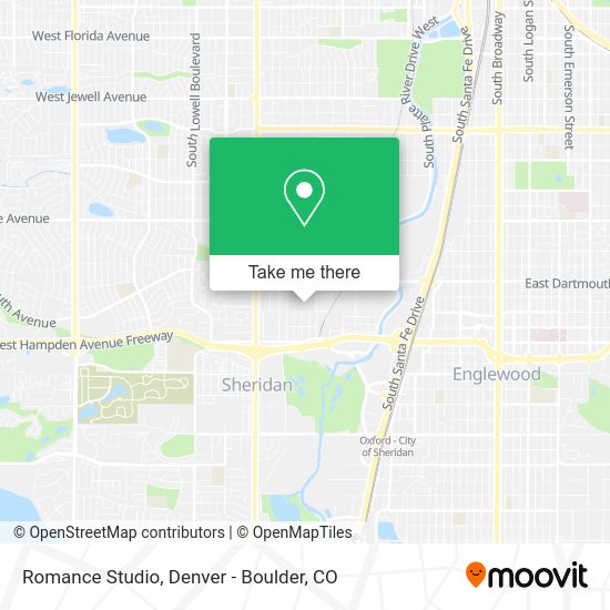 Romance Studio map