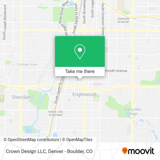 Mapa de Crown Design LLC