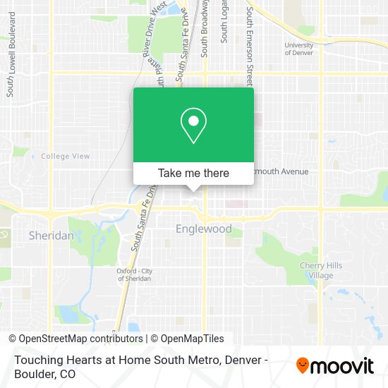 Mapa de Touching Hearts at Home South Metro