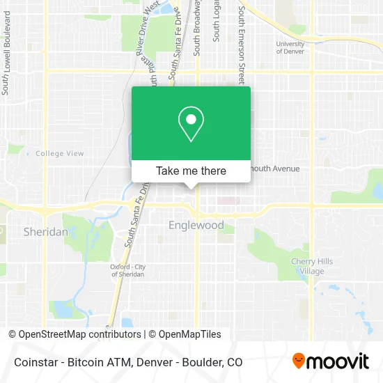 Coinstar - Bitcoin ATM map