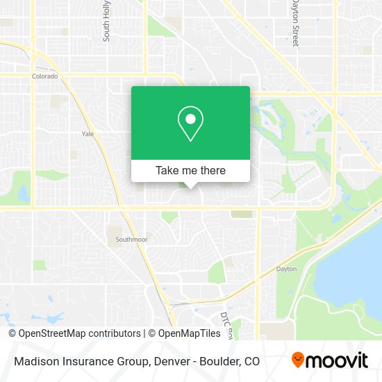 Madison Insurance Group map