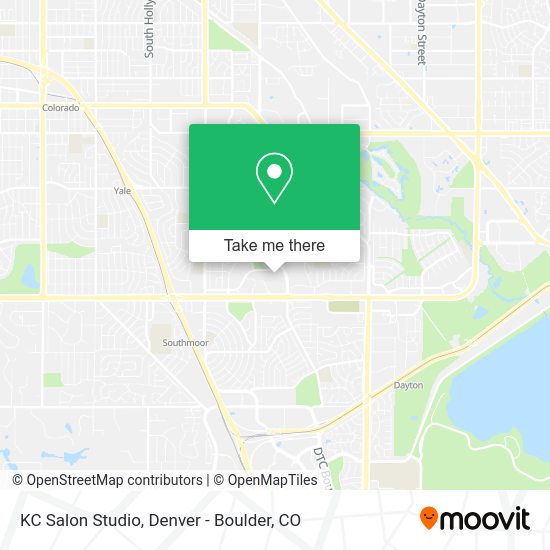 Mapa de KC Salon Studio