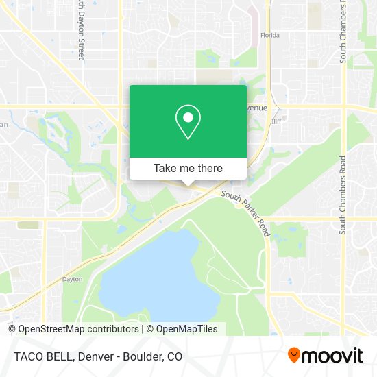 Mapa de TACO BELL