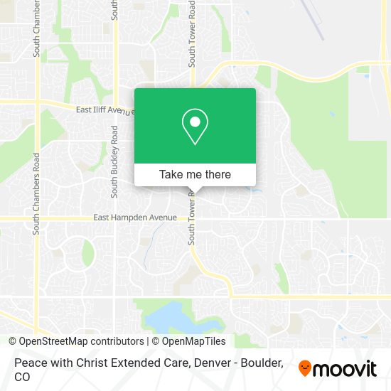 Peace with Christ Extended Care map