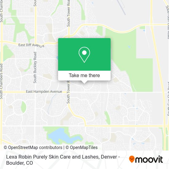 Lexa Robin Purely Skin Care and Lashes map