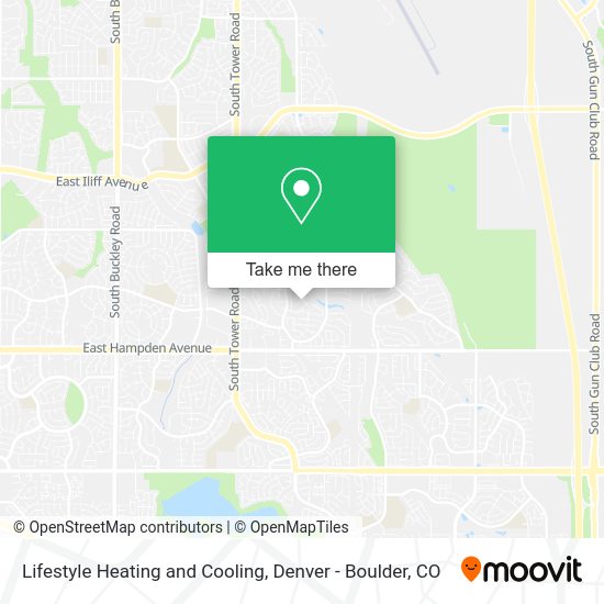 Mapa de Lifestyle Heating and Cooling