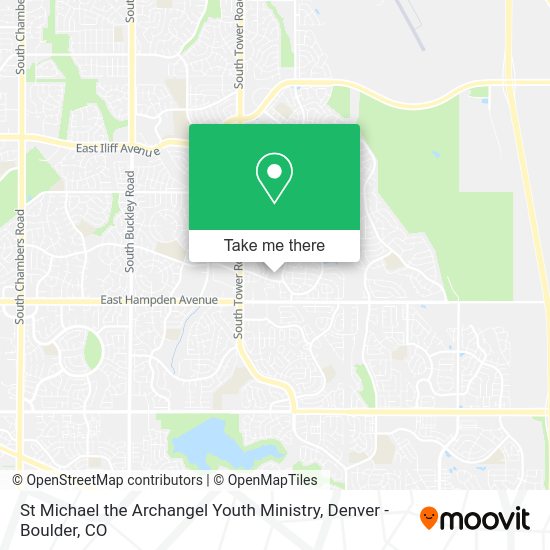 St Michael the Archangel Youth Ministry map