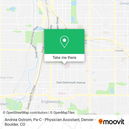 Mapa de Andrea Ostrom, Pa-C - Physician Assistant