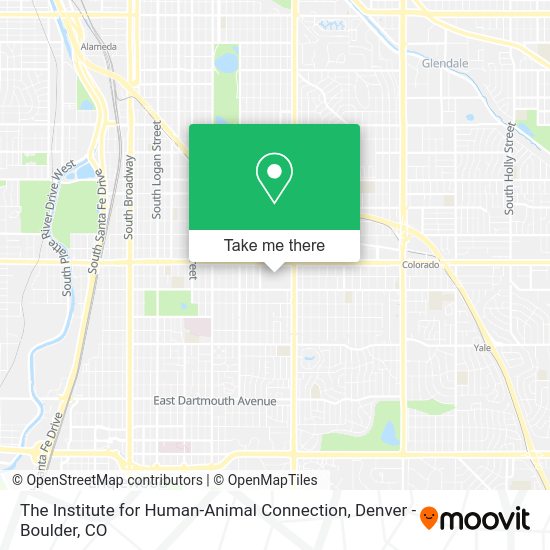 Mapa de The Institute for Human-Animal Connection