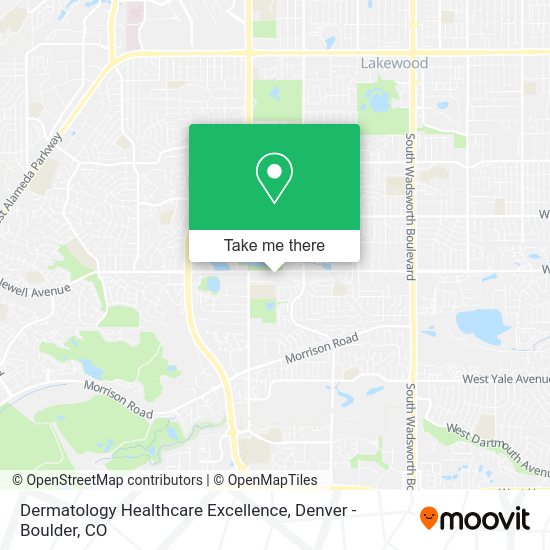 Dermatology Healthcare Excellence map