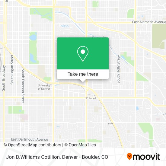 Jon D.Williams Cotillion map