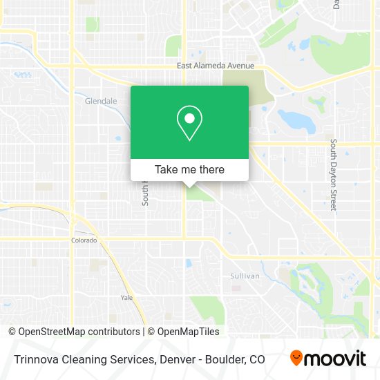 Mapa de Trinnova Cleaning Services