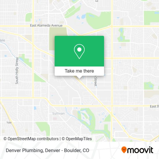Mapa de Denver Plumbing