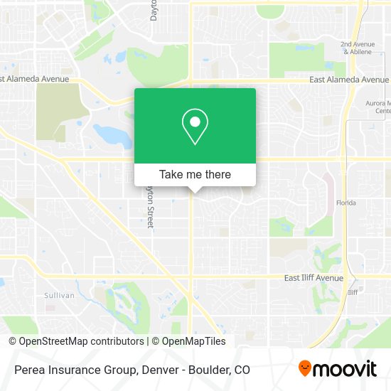 Mapa de Perea Insurance Group