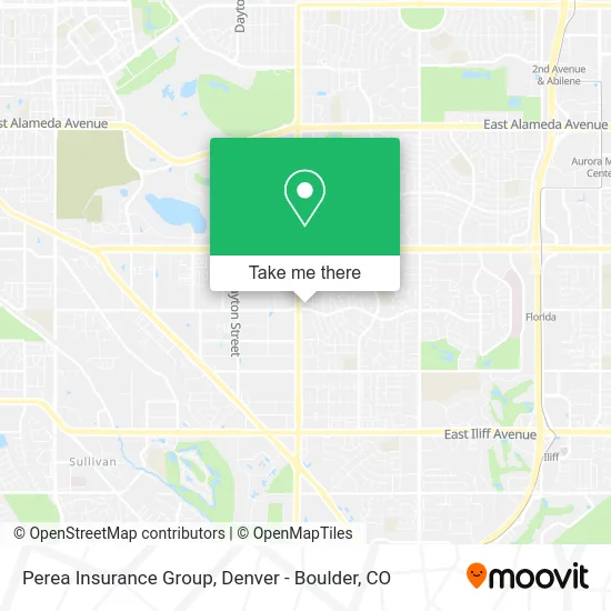 Perea Insurance Group map