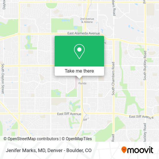 Jenifer Marks, MD map