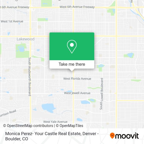Monica Perez- Your Castle Real Estate map