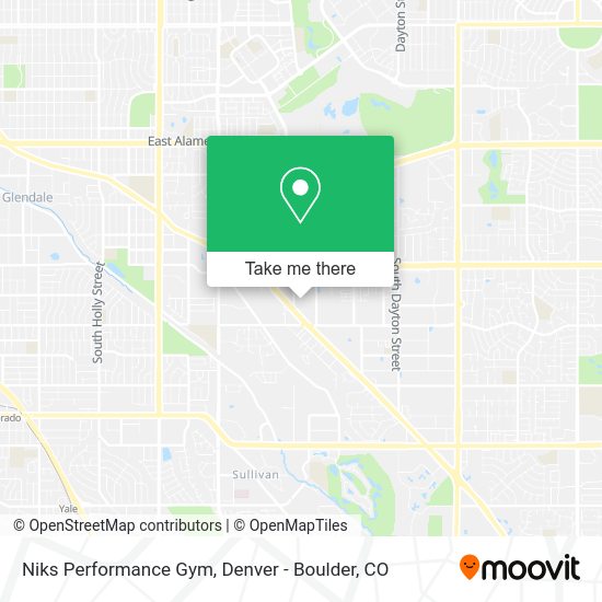 Niks Performance Gym map