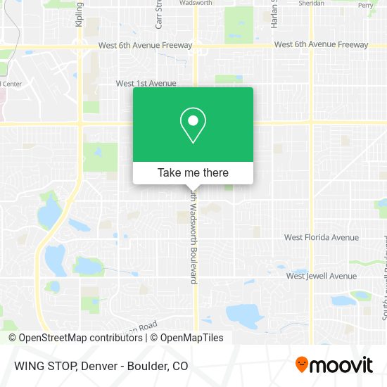 Mapa de WING STOP