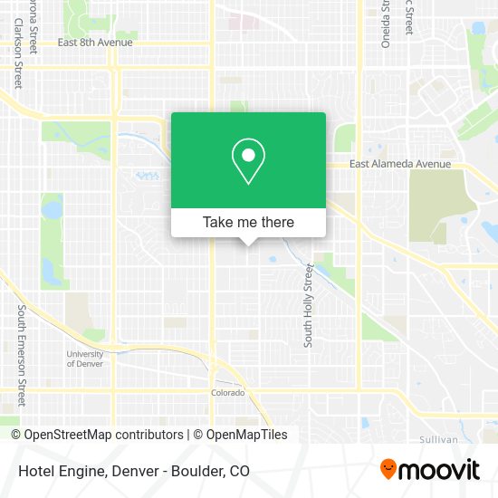 Mapa de Hotel Engine