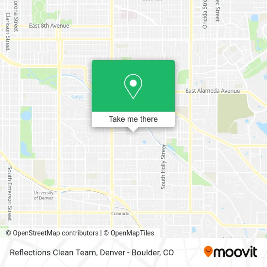 Mapa de Reflections Clean Team