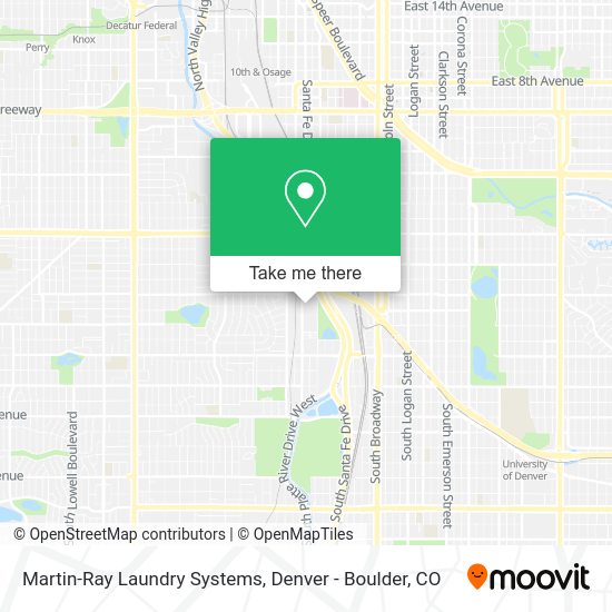 Martin-Ray Laundry Systems map