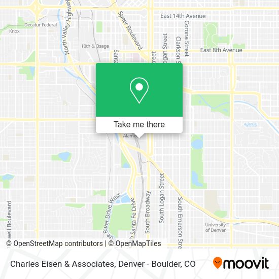 Charles Eisen & Associates map