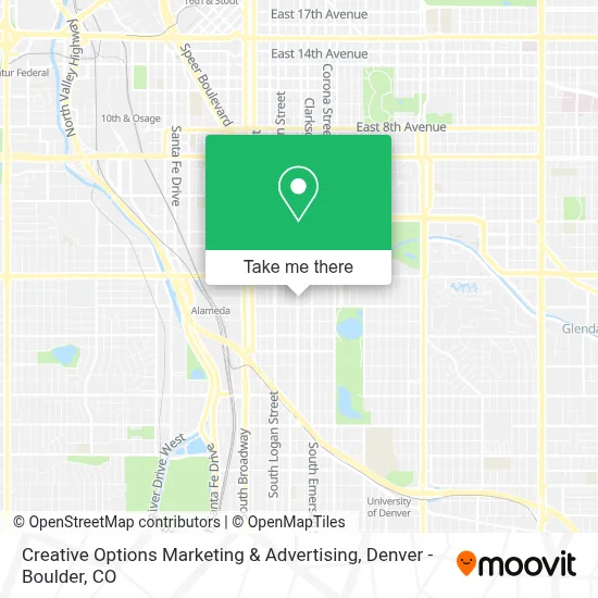 Creative Options Marketing & Advertising map