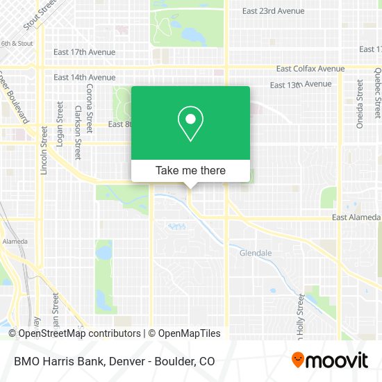 BMO Harris Bank map