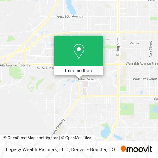 Legacy Wealth Partners, LLC. map