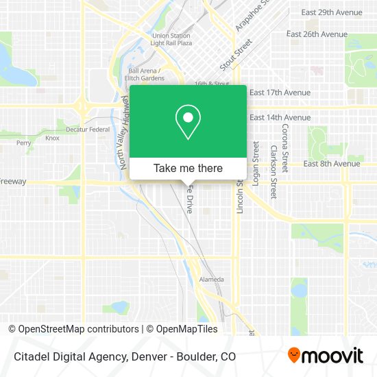 Citadel Digital Agency map