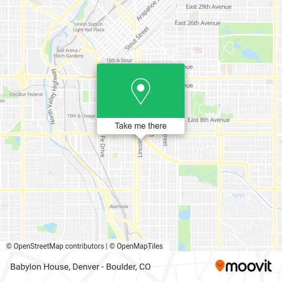 Babylon House map