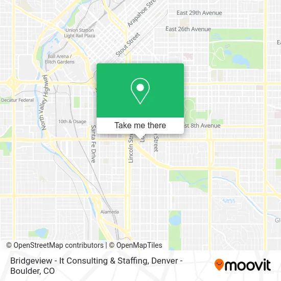 Bridgeview - It Consulting & Staffing map