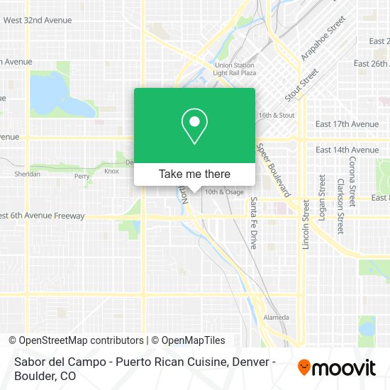 Mapa de Sabor del Campo - Puerto Rican Cuisine