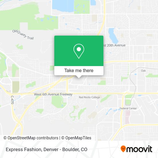 Express Fashion map
