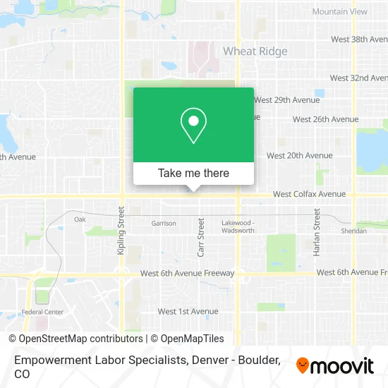 Mapa de Empowerment Labor Specialists