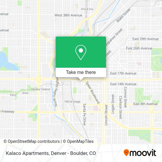 Kalaco Apartments map