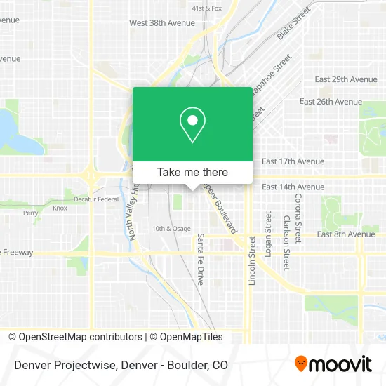 Denver Projectwise map