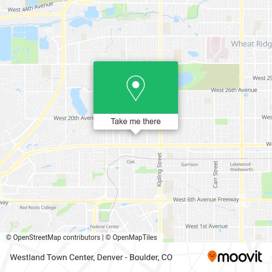 Mapa de Westland Town Center