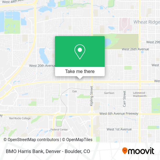 BMO Harris Bank map