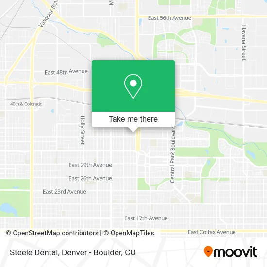 Steele Dental map