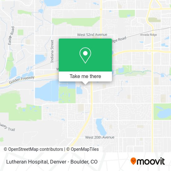 Lutheran Hospital map