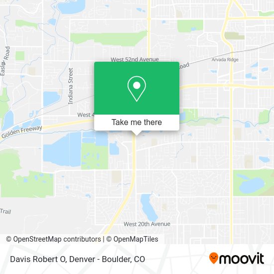 Mapa de Davis Robert O