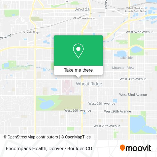 Encompass Health map