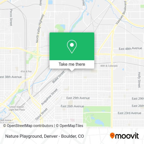 Nature Playground map