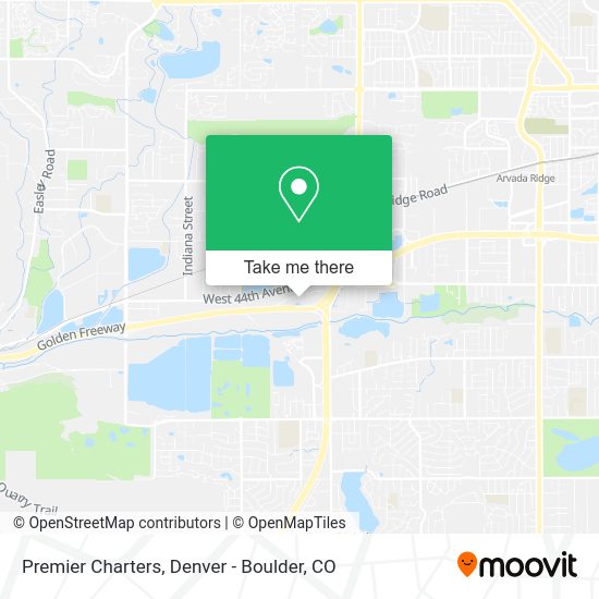 Premier Charters map