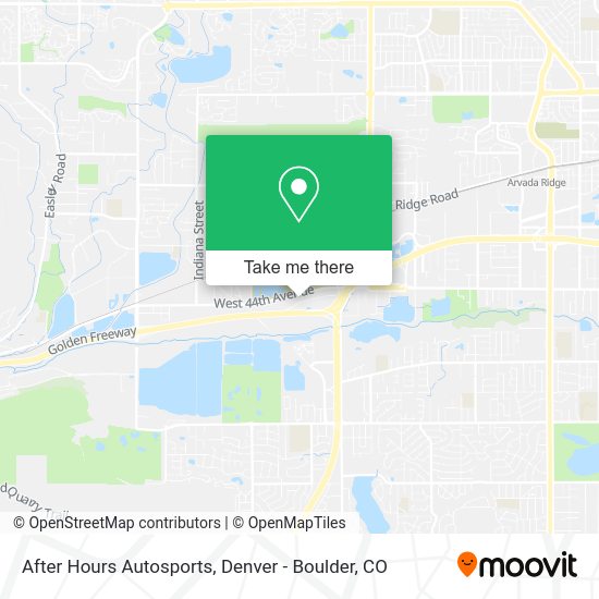 After Hours Autosports map